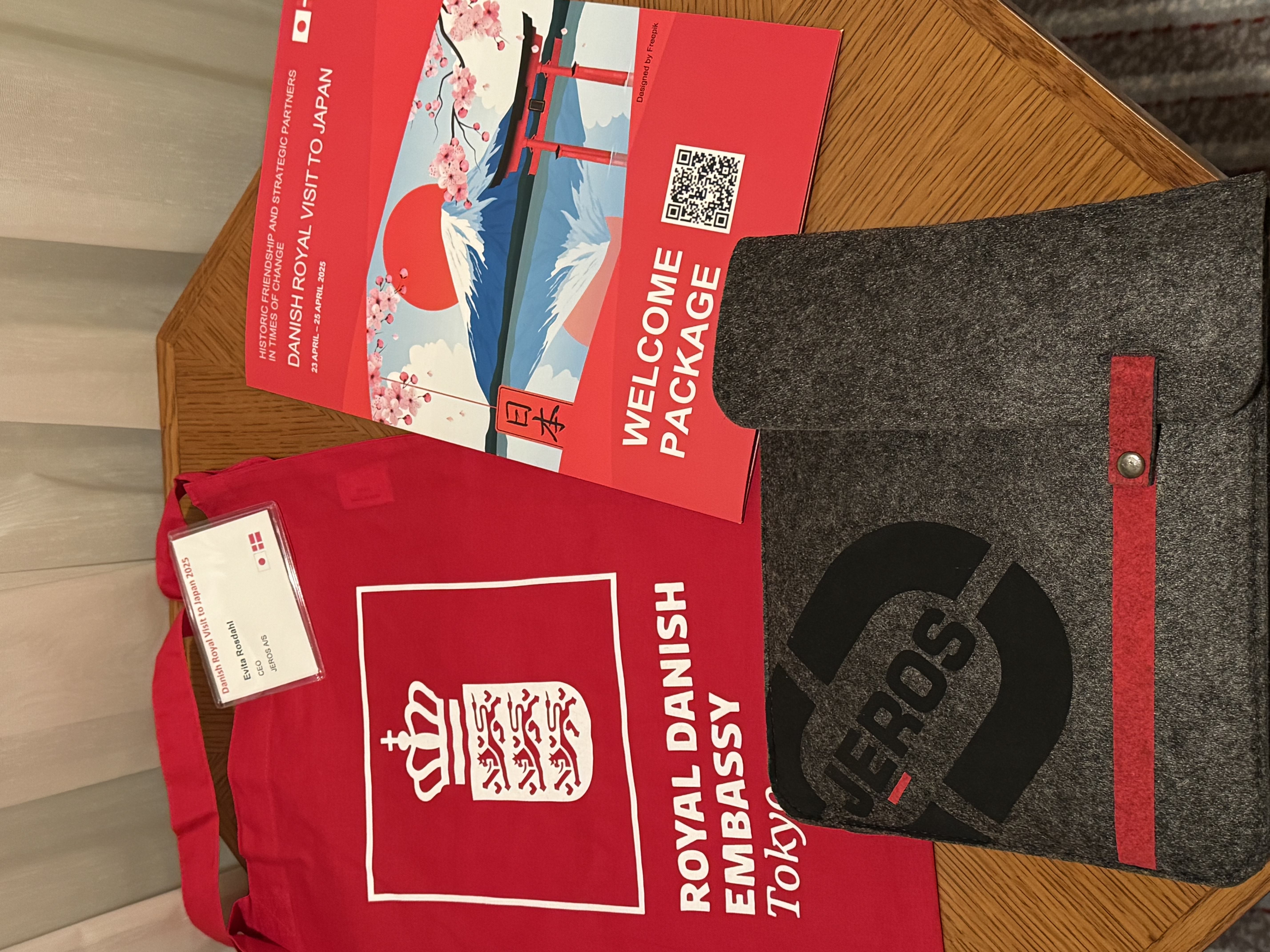 JEROS joins the Danish Royal Visit to Japan