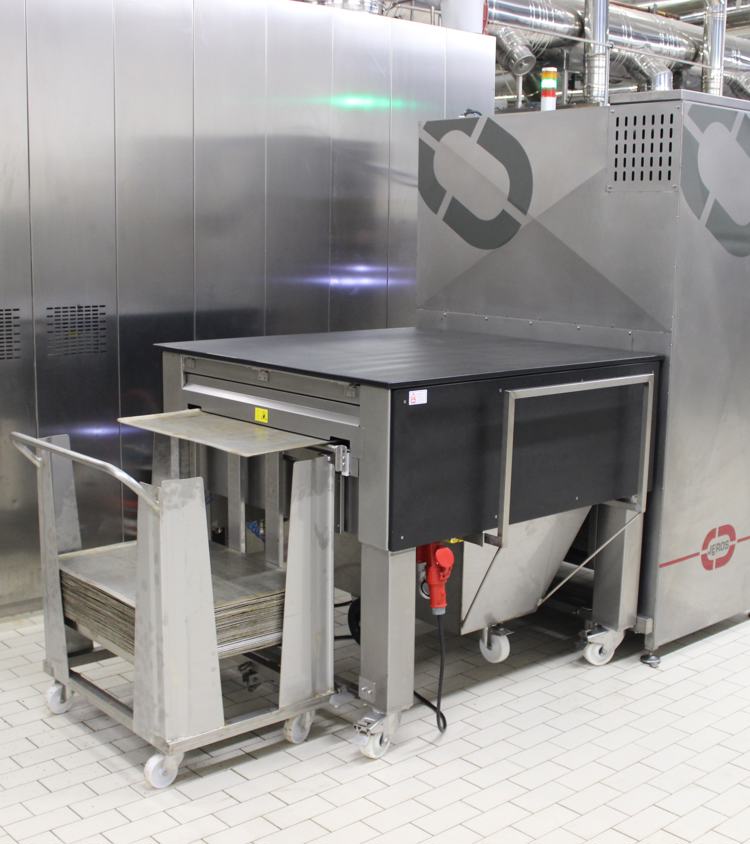 Görtz Bakery gets a customized tray-cleaning solution