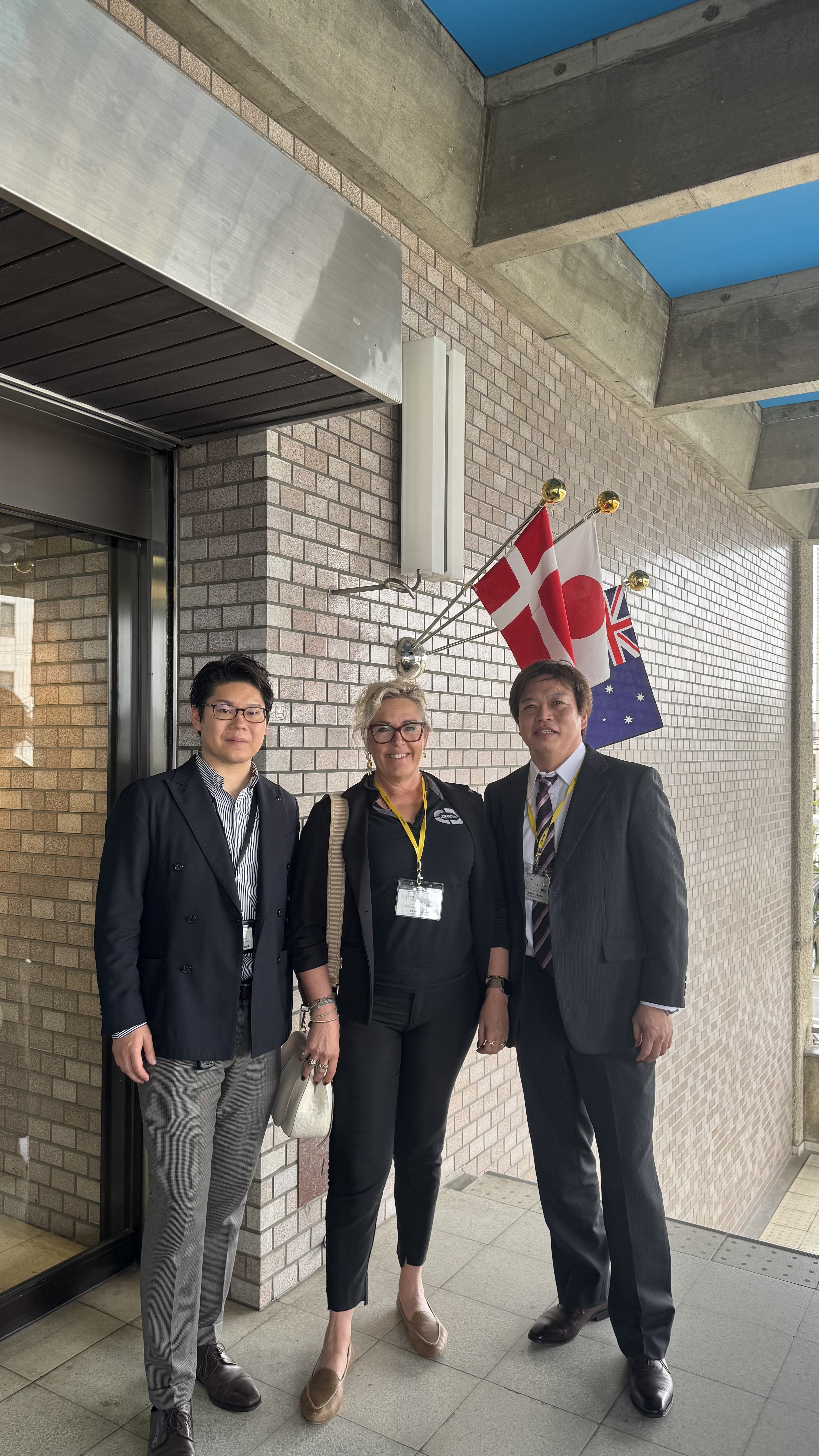 Kazuaki Takamori, Marketing Manager at ISHIDA, Evita Rosdahl & Fumihiko Mura Morimura.